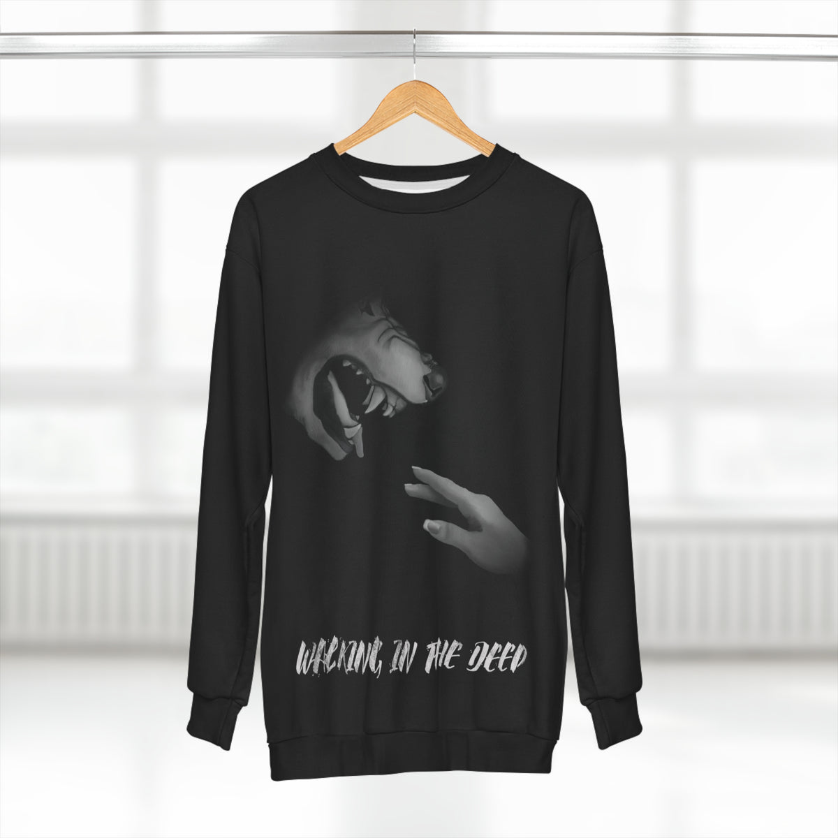 Walking In The Deep Faded Sweatshirt