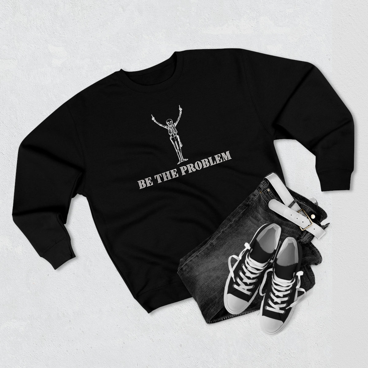 Skulls Up Crewneck Sweatshirt