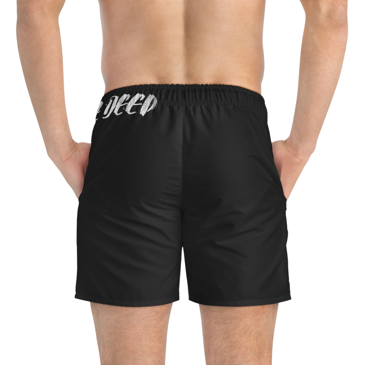 Bone Glitch Swim Trunks