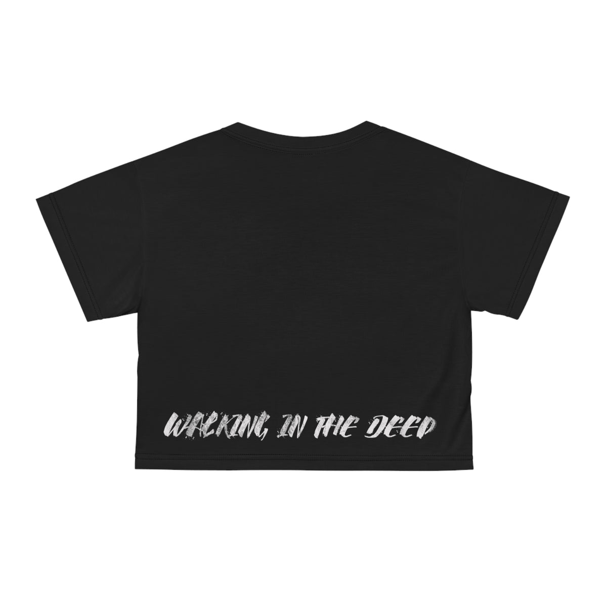 Skulls Up Crop Tee