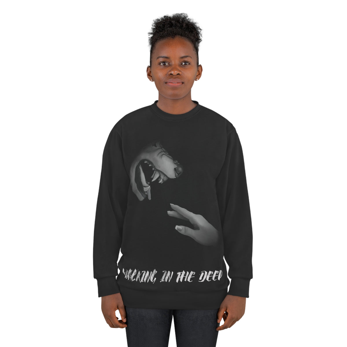 Walking In The Deep Faded Sweatshirt