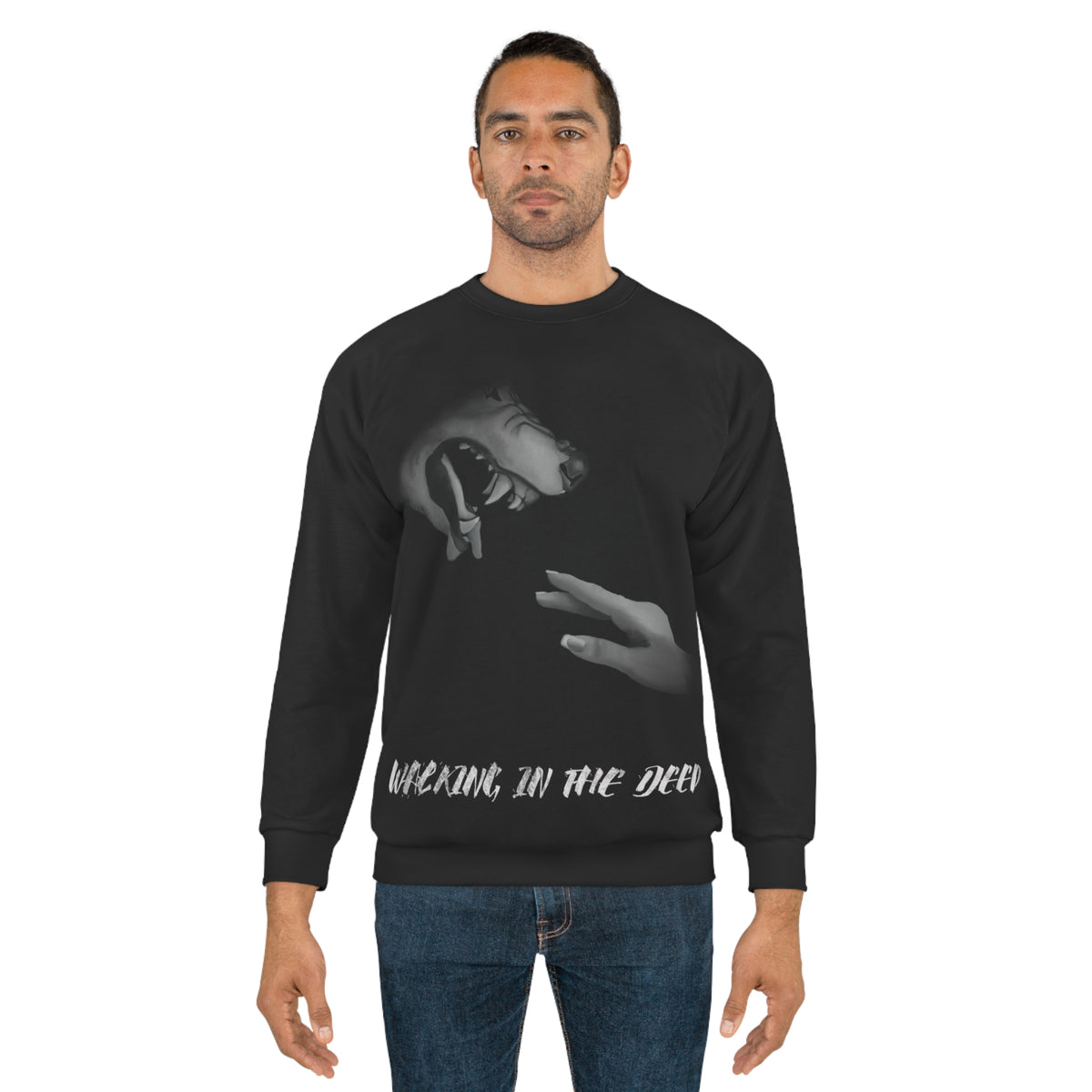 Walking In The Deep Faded Sweatshirt