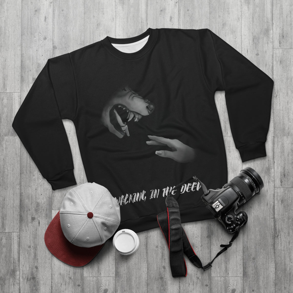 Walking In The Deep Faded Sweatshirt