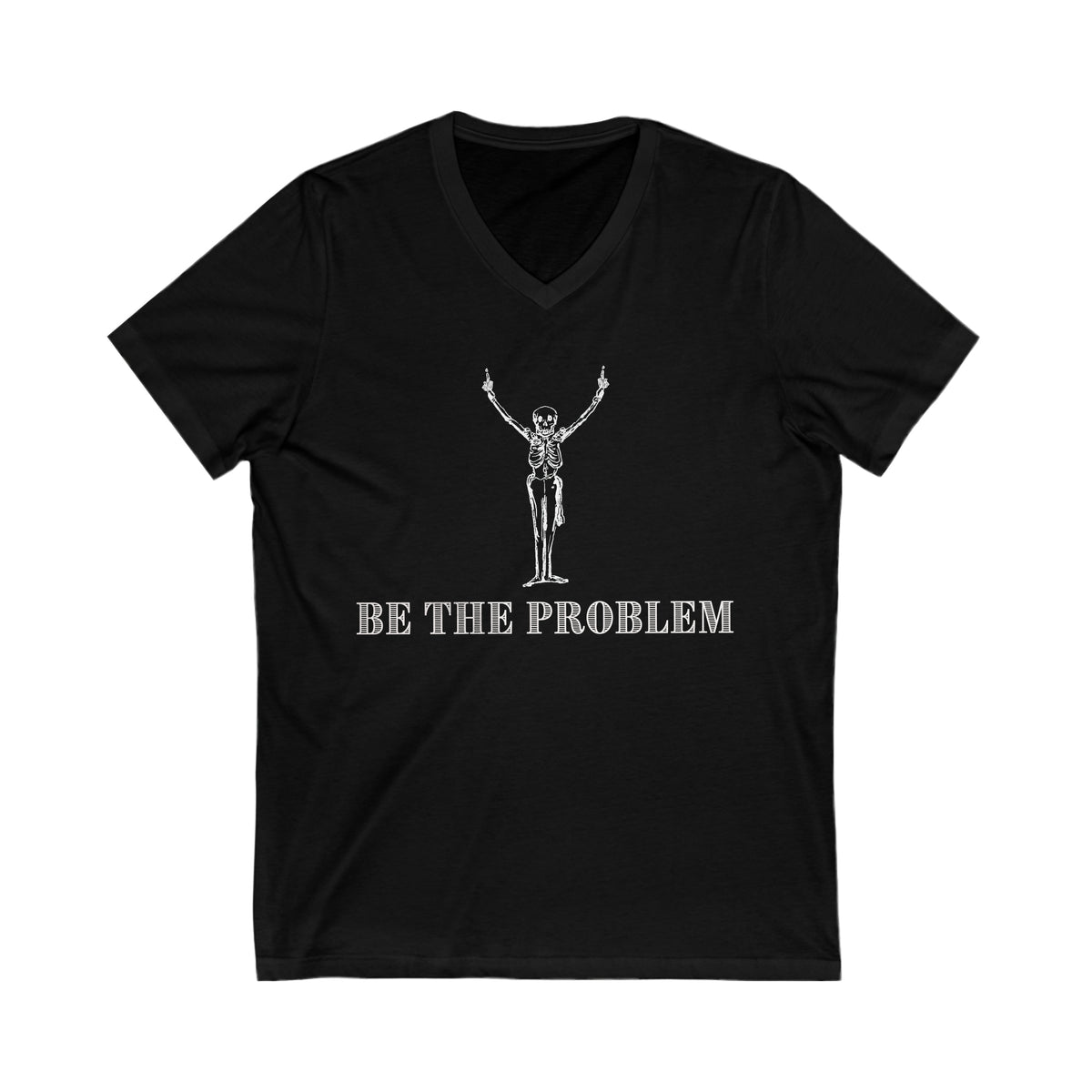 Skulls Up Short Sleeve V-Neck Tee