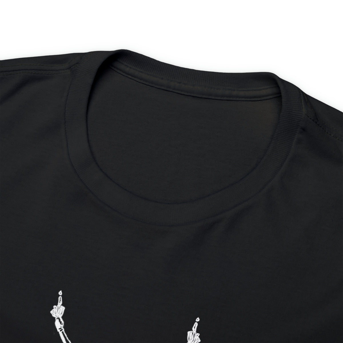 Skulls Up Crew Neck Cotton Tee